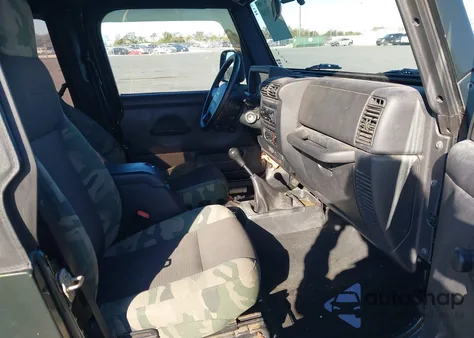 2005 Jeep Wrangler X из США, поврежденный, VIN 1J4FA39SX5P317967